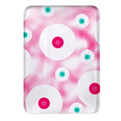 Wallpaper Pink Rectangular Glass Fridge Magnet (4 Pack)