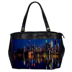 Seaside River Oversize Office Handbag by artworkshop