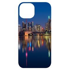 Seaside River Iphone 14 Black Uv Print Case by artworkshop