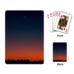 Sky Gradient Playing Cards Single Design (rectangle) by artworkshop