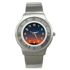 Sky Gradient Stainless Steel Watch by artworkshop