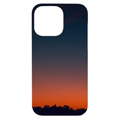 Sky Gradient Iphone 14 Pro Max Black Uv Print Case by artworkshop