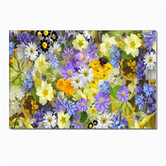 Spring Flowers Postcards 5  X 7  (pkg Of 10)