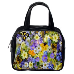 Spring Flowers Classic Handbag (one Side) by artworkshop