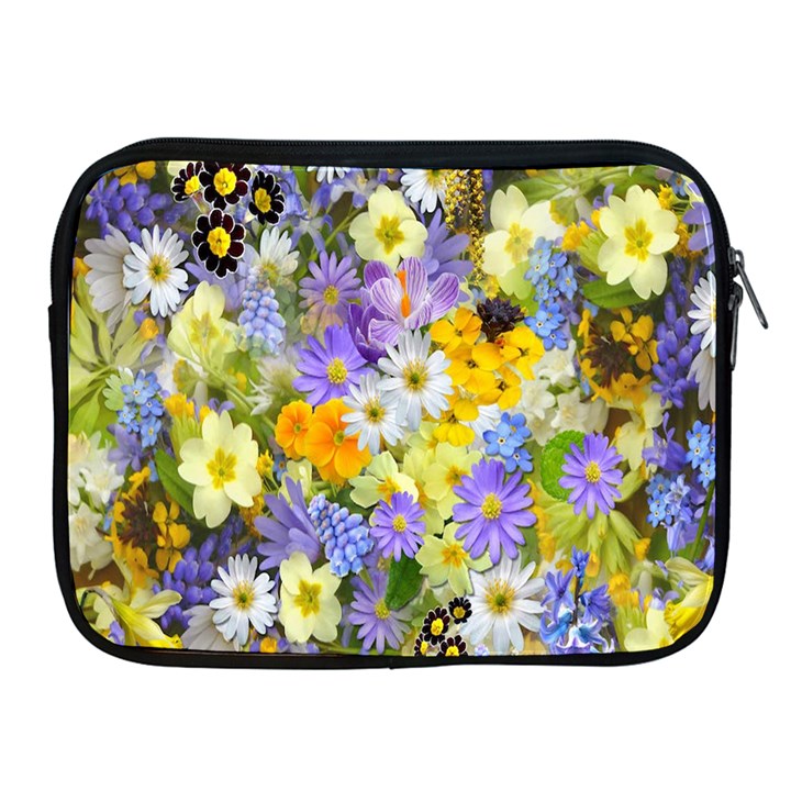 Spring Flowers Apple iPad 2/3/4 Zipper Cases