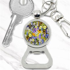 Spring Flowers Bottle Opener Key Chain