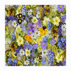 Spring Flowers Medium Glasses Cloth by artworkshop