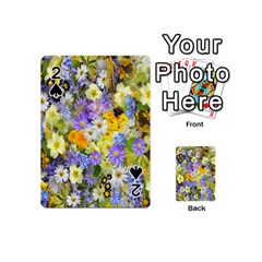 Spring Flowers Playing Cards 54 Designs (mini)