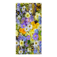 Spring Flowers Shower Curtain 36  X 72  (stall) 