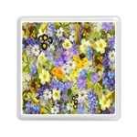 Spring Flowers Memory Card Reader (Square) Front