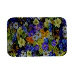 Spring Flowers Open Lid Metal Box (Silver)   Front