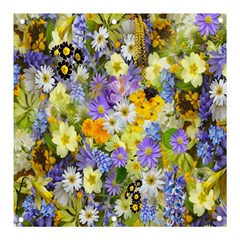 Spring Flowers Banner And Sign 3  X 3 