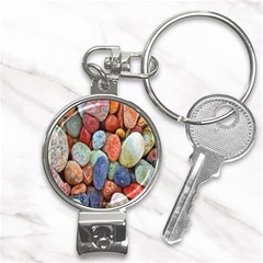 Stones Nail Clippers Key Chain by artworkshop