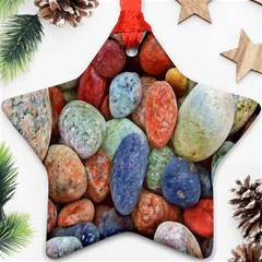 Stones Star Ornament (two Sides) by artworkshop