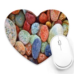 Stones Heart Mousepad by artworkshop