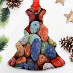 Stones Christmas Tree Ornament (two Sides) by artworkshop