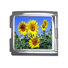 Sunflower Gift Mega Link Italian Charm (18mm)