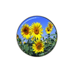 Sunflower Gift Hat Clip Ball Marker by artworkshop