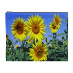 Sunflower Gift Cosmetic Bag (XL) Front