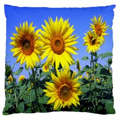 Sunflower Gift Large Cushion Case (Two Sides)