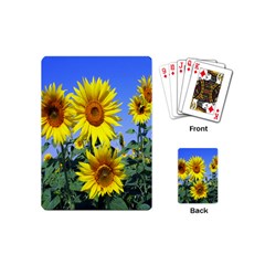 Sunflower Gift Playing Cards Single Design (mini)