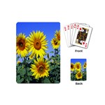 Sunflower Gift Playing Cards Single Design (Mini) Back