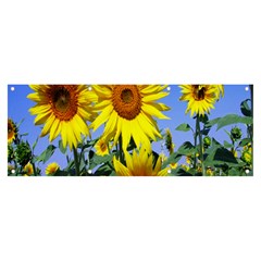 Sunflower Gift Banner And Sign 8  X 3  by artworkshop