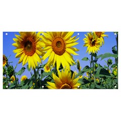 Sunflower Gift Banner And Sign 8  X 4  by artworkshop