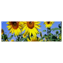 Sunflower Gift Banner And Sign 12  X 4  by artworkshop