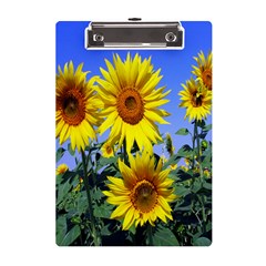 Sunflower Gift A5 Acrylic Clipboard by artworkshop