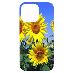 Sunflower Gift Iphone 14 Pro Max Black Uv Print Case by artworkshop