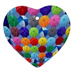 Umbrella Ornament (Heart) Front