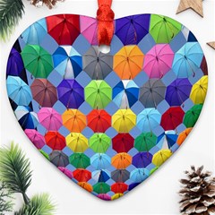 Umbrella Ornament (heart) by artworkshop