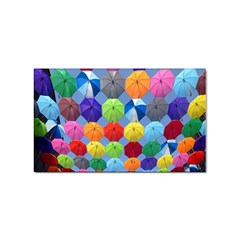 Umbrella Sticker (rectangular) by artworkshop