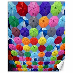 Umbrella Canvas 11  X 14  by artworkshop