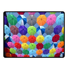 Umbrella Fleece Blanket (small) by artworkshop