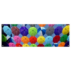 Umbrella Banner And Sign 12  X 4  by artworkshop