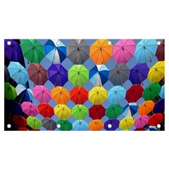 Umbrella Banner And Sign 7  X 4  by artworkshop