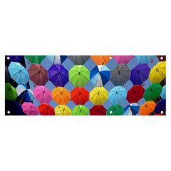 Umbrella Banner And Sign 8  X 3  by artworkshop