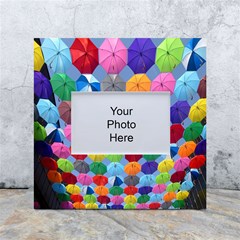 Umbrella White Box Photo Frame 4  X 6  by artworkshop