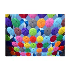 Umbrella Crystal Sticker (a4) by artworkshop