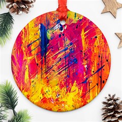 Various Colors Round Ornament (two Sides) by artworkshop