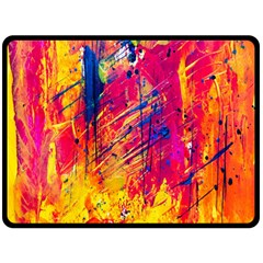 Various Colors Fleece Blanket (large) by artworkshop