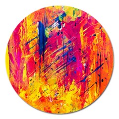 Various Colors Magnet 5  (round) by artworkshop