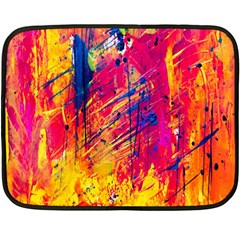 Various Colors Two Sides Fleece Blanket (mini) by artworkshop