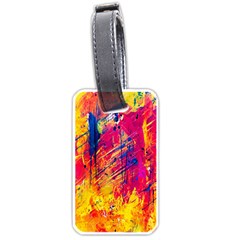 Various Colors Luggage Tag (one Side) by artworkshop