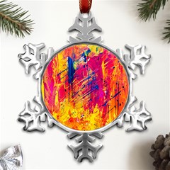 Various Colors Metal Small Snowflake Ornament by artworkshop