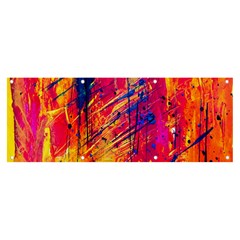 Various Colors Banner And Sign 8  X 3  by artworkshop