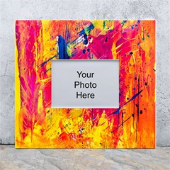 Various Colors White Wall Photo Frame 5  X 7  by artworkshop