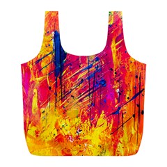 Various Colors Full Print Recycle Bag (l) by artworkshop